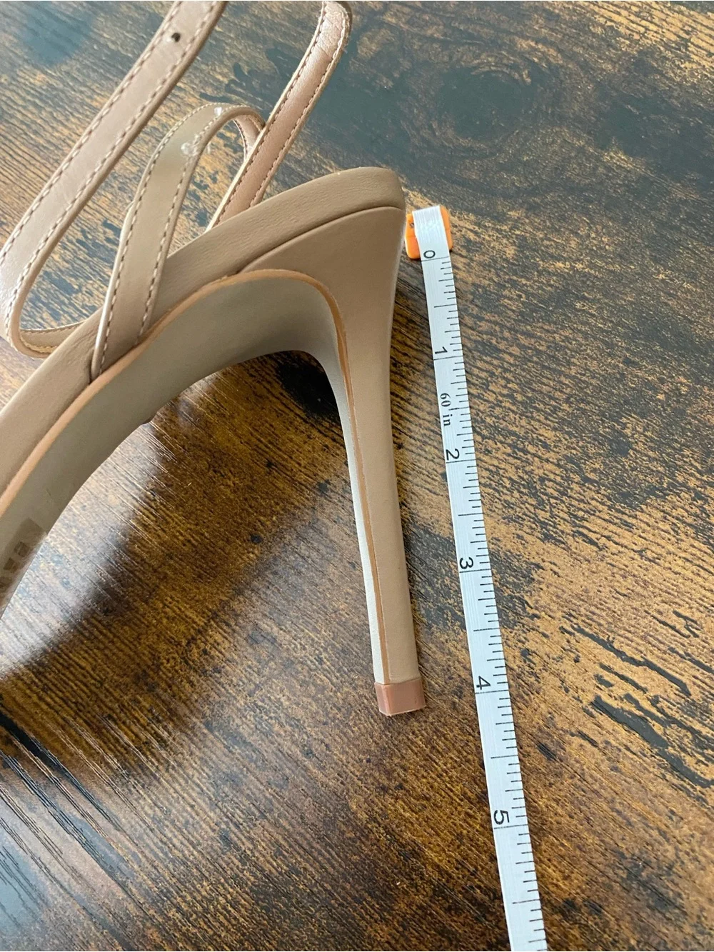 Steve Madden Jypsey Tan Strappy High Heel Sandals
